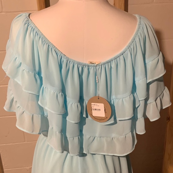 Strapless Ruffle Romper - Picture 2 of 2